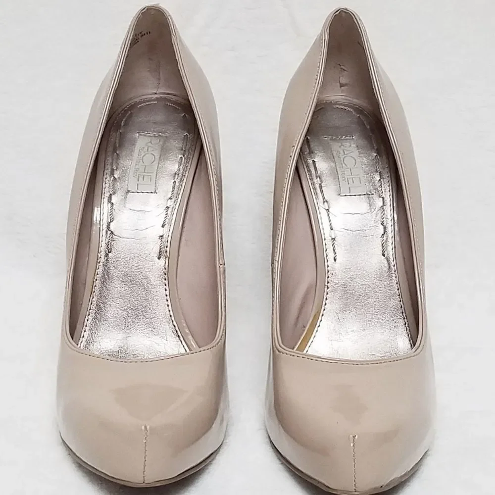RACHEL Rachel Roy Carmelle Nude Pointy Toe Pumps
